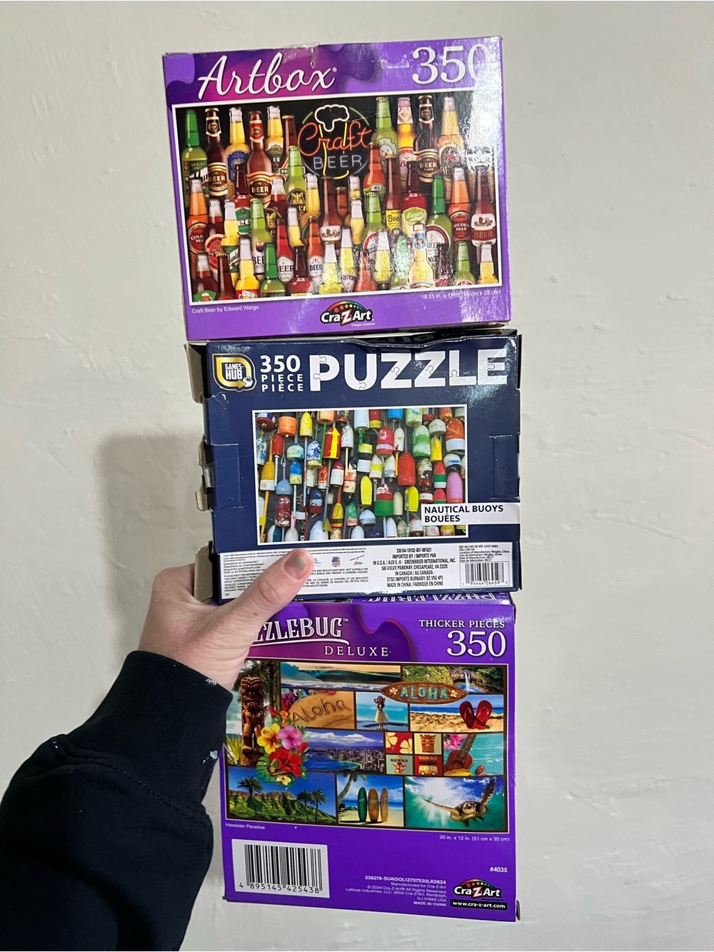 3 350 pc Puzzles Sea Ocean Beer Bundle